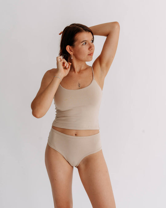 crop top Nova, Tělová · svítání